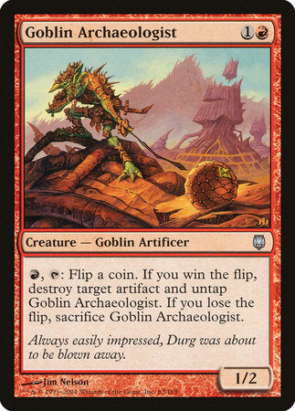 Goblin Archaeologist [Darksteel] | Exor Games Bridgewater