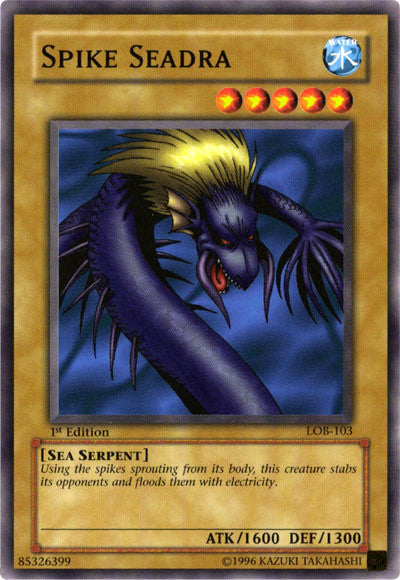 Spike Seadra [LOB-103] Common | Exor Games Bridgewater