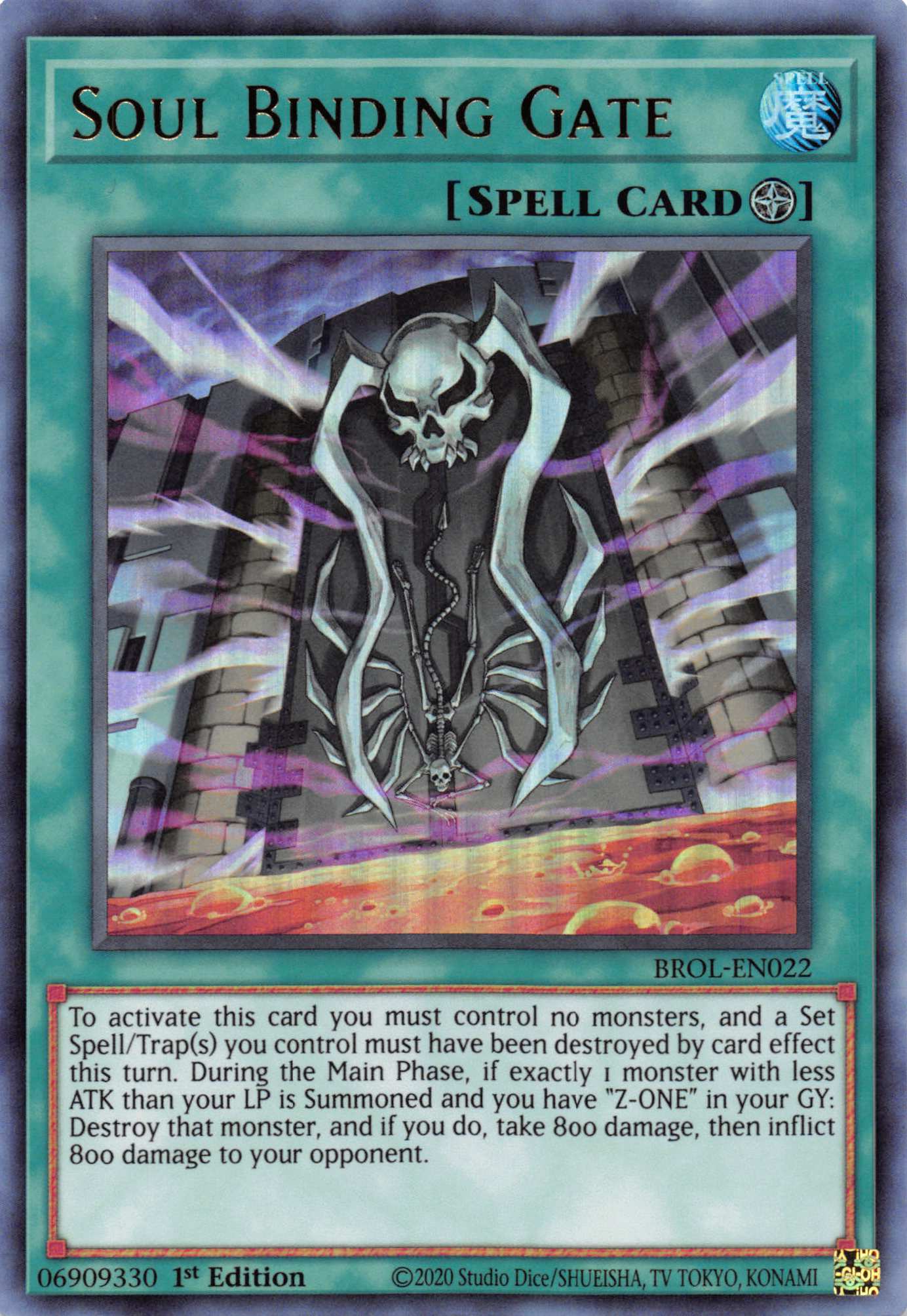 Soul Binding Gate [BROL-EN022] Ultra Rare | Exor Games Bridgewater