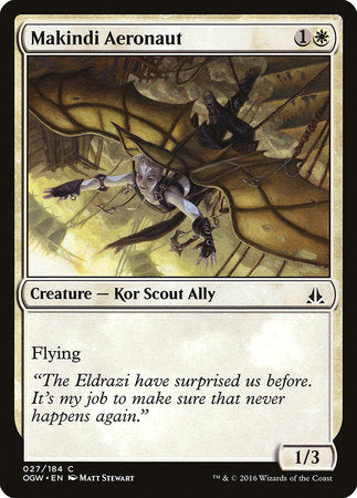 Makindi Aeronaut [Oath of the Gatewatch] | Exor Games Bridgewater