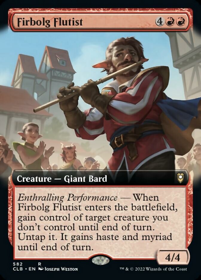 Firbolg Flutist (Extended Art) [Commander Legends: Battle for Baldur's Gate] | Exor Games Bridgewater