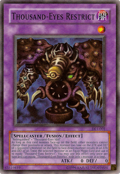 Thousand-Eyes Restrict [DL1-001] Super Rare | Exor Games Bridgewater