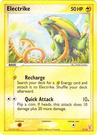 Electrike (2/12) [EX: Trainer Kit 2 - Plusle] | Exor Games Bridgewater