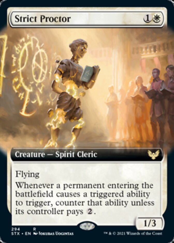 Strict Proctor (Extended) [Strixhaven: School of Mages] | Exor Games Bridgewater