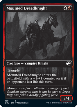 Mounted Dreadknight [Innistrad: Double Feature] | Exor Games Bridgewater