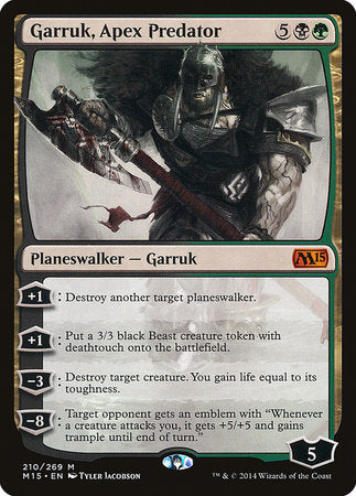 Garruk, Apex Predator [Magic 2015] | Exor Games Bridgewater