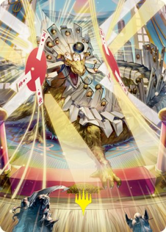 Spirit-Sister's Call Art Card (Gold-Stamped Signature) [Kamigawa: Neon Dynasty Art Series] | Exor Games Bridgewater