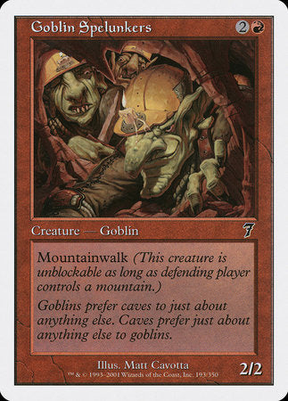 Goblin Spelunkers [Seventh Edition] | Exor Games Bridgewater