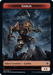 Zombie Knight // Goblin Double-sided Token [Dominaria United Commander Tokens] | Exor Games Bridgewater