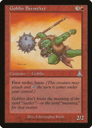 Goblin Berserker [Urza's Destiny] | Exor Games Bridgewater