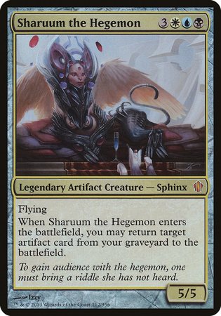 Sharuum the Hegemon (Commander 2013) [Commander 2013 Oversized] | Exor Games Bridgewater