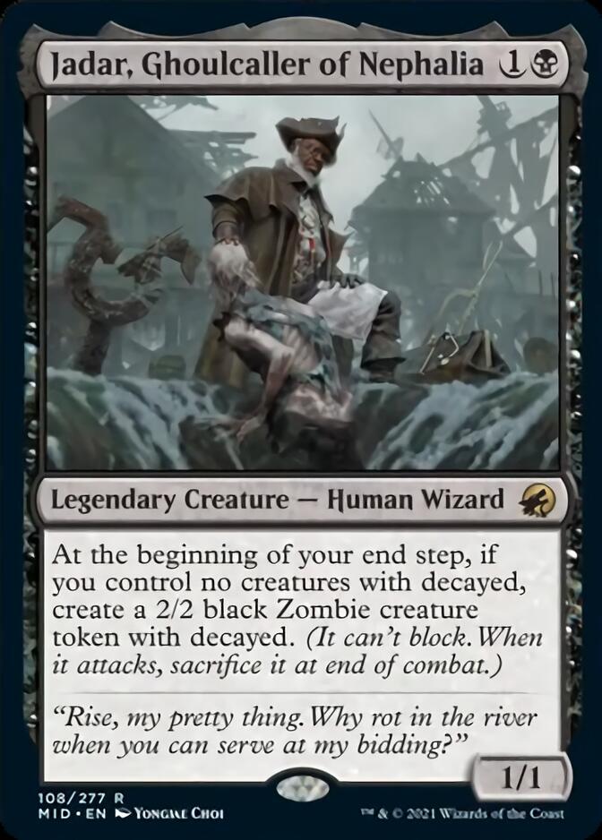 Jadar, Ghoulcaller of Nephalia [Innistrad: Midnight Hunt] | Exor Games Bridgewater