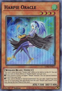 Harpie Oracle (Blue) [LDS2-EN077] Ultra Rare | Exor Games Bridgewater