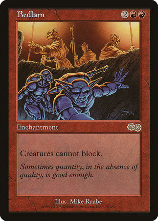 Bedlam [Urza's Saga] | Exor Games Bridgewater