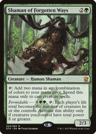 Shaman of Forgotten Ways [Dragons of Tarkir] | Exor Games Bridgewater