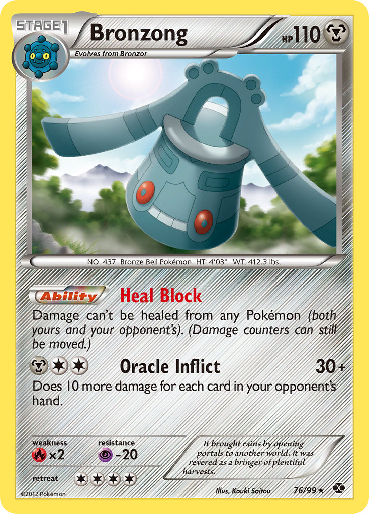 Bronzong (76/99) [Black & White: Next Destinies] | Exor Games Bridgewater