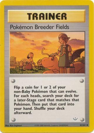 Pokemon Breeder Fields (62/64) [Neo Revelation Unlimited] | Exor Games Bridgewater