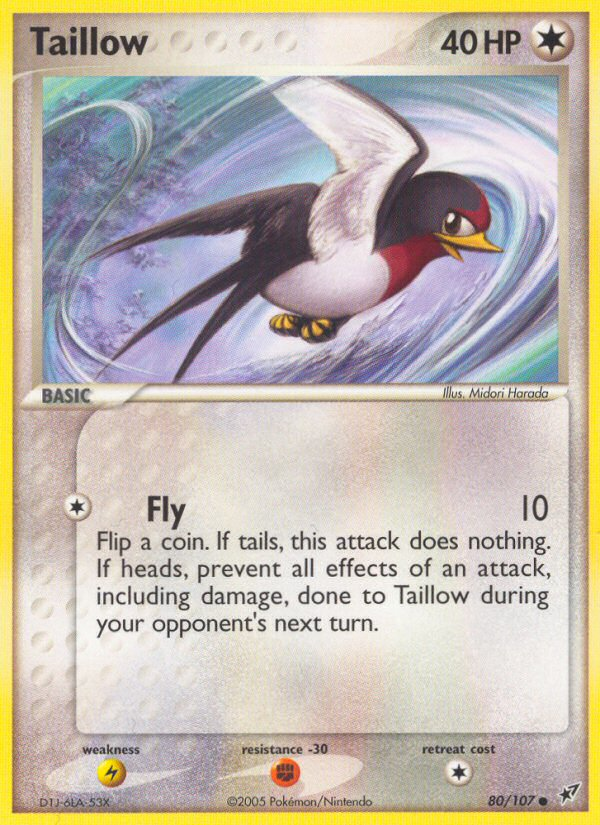 Taillow (80/107) [EX: Deoxys] | Exor Games Bridgewater
