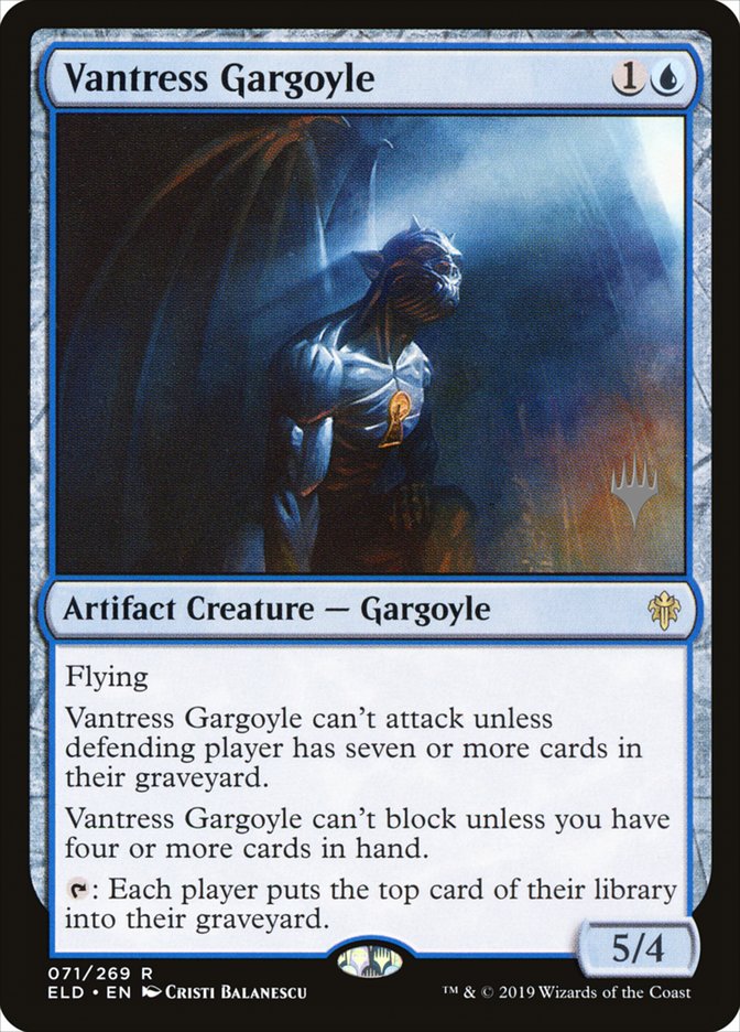 Vantress Gargoyle (Promo Pack) [Throne of Eldraine Promos] | Exor Games Bridgewater