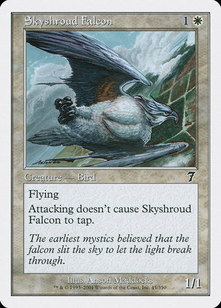 Skyshroud Falcon [Seventh Edition] | Exor Games Bridgewater