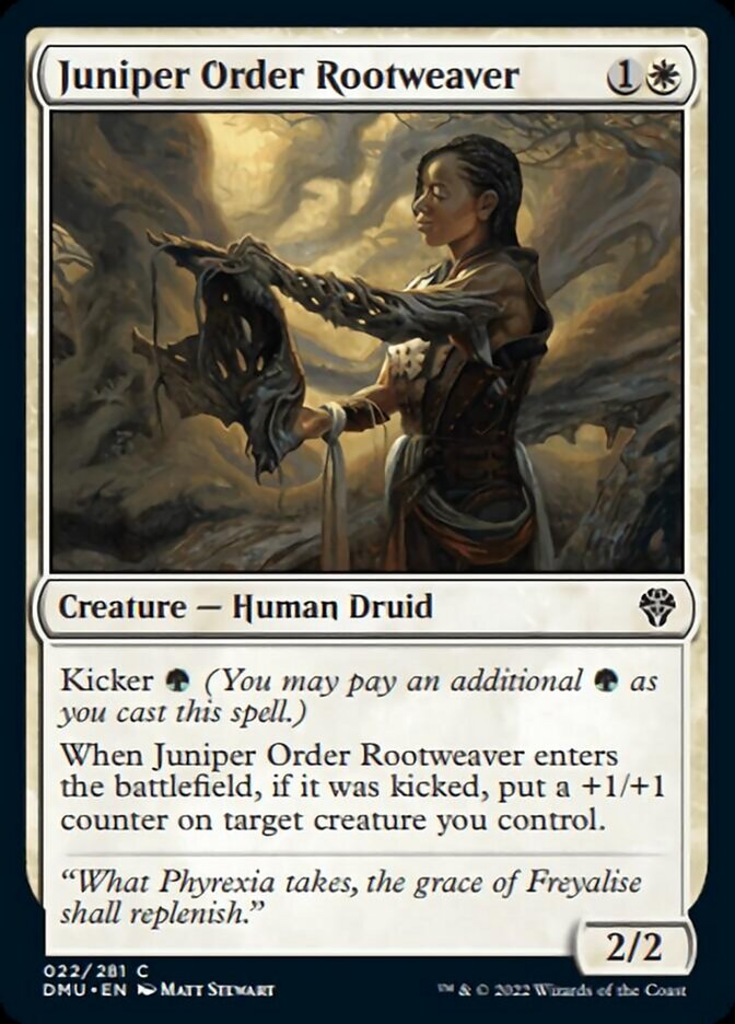 Juniper Order Rootweaver [Dominaria United] | Exor Games Bridgewater