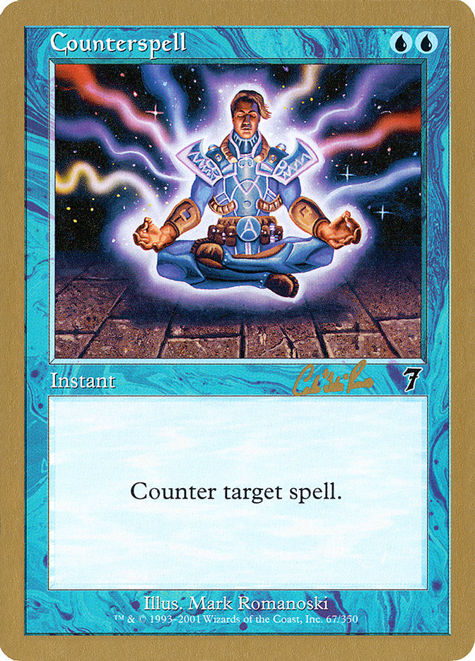 Counterspell (Carlos Romao) [World Championship Decks 2002] | Exor Games Bridgewater