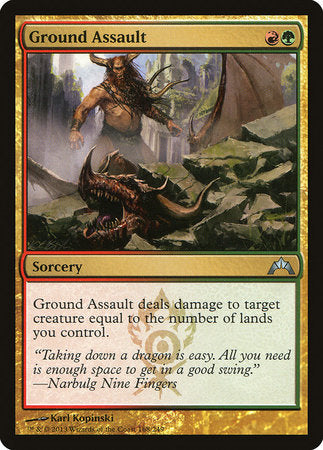 Ground Assault [Gatecrash] | Exor Games Bridgewater