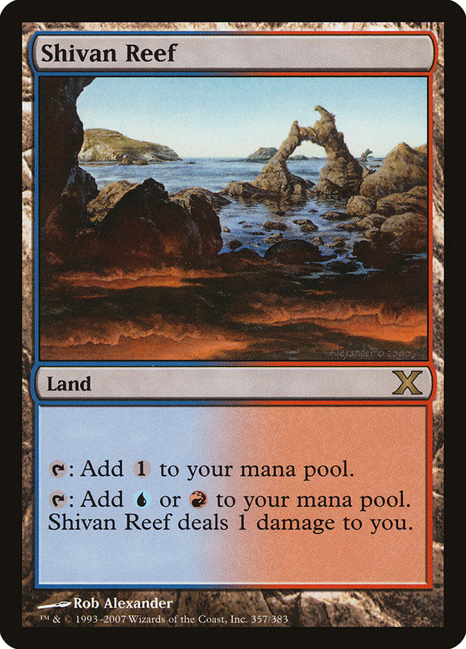 Shivan Reef [Tenth Edition] | Exor Games Bridgewater