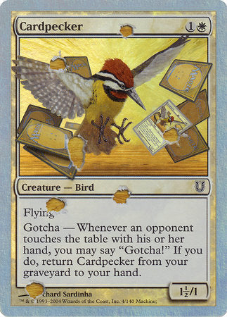 Cardpecker (Alternate Foil) [Unhinged] | Exor Games Bridgewater