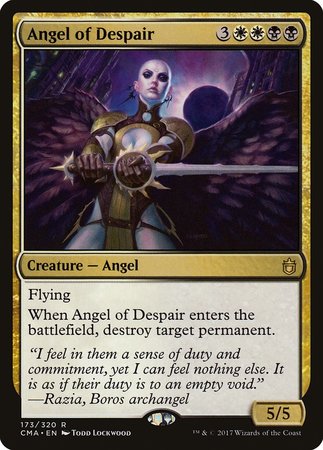 Angel of Despair [Commander Anthology] | Exor Games Bridgewater