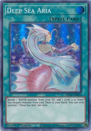 Deep Sea Aria [MP21-EN076] Super Rare | Exor Games Bridgewater