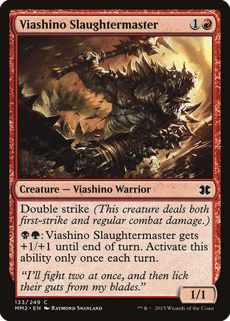 Viashino Slaughtermaster [Modern Masters 2015] | Exor Games Bridgewater