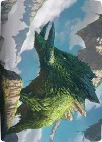 Yasharn, Implacable Earth Art Card [Zendikar Rising Art Series] | Exor Games Bridgewater