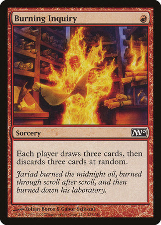 Burning Inquiry [Magic 2010] | Exor Games Bridgewater