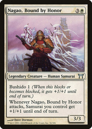 Nagao, Bound by Honor [Champions of Kamigawa] | Exor Games Bridgewater