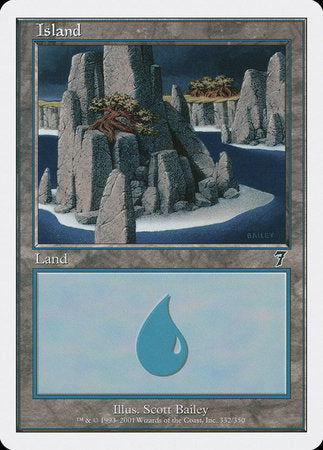 Island (332) [Seventh Edition] | Exor Games Bridgewater