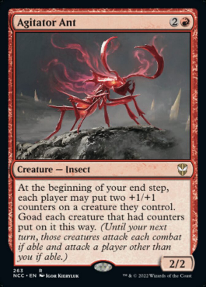 Agitator Ant [Streets of New Capenna Commander] | Exor Games Bridgewater