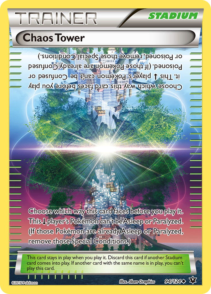 Chaos Tower (94/124) [XY: Fates Collide] | Exor Games Bridgewater