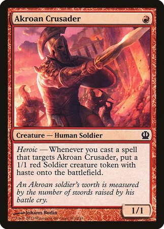 Akroan Crusader [Theros] | Exor Games Bridgewater