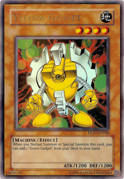 Yellow Gadget [HL07-EN006] Parallel Rare | Exor Games Bridgewater