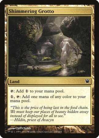 Shimmering Grotto [Innistrad] | Exor Games Bridgewater