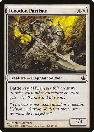 Loxodon Partisan [Mirrodin Besieged] | Exor Games Bridgewater