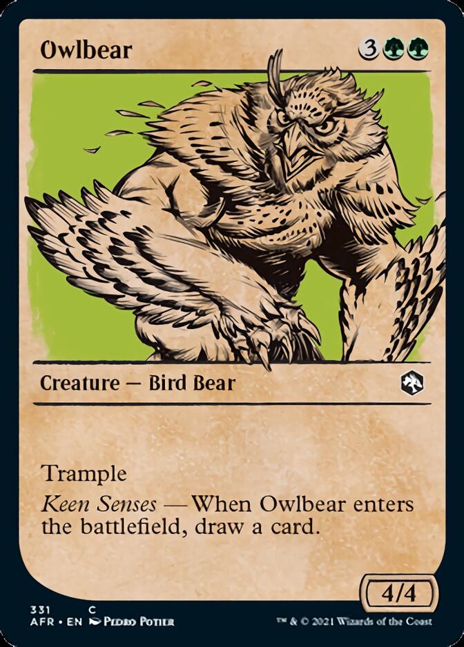 Owlbear (Showcase) [Dungeons & Dragons: Adventures in the Forgotten Realms] | Exor Games Bridgewater