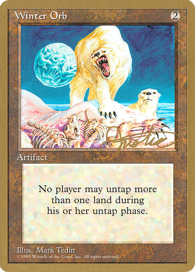 Winter Orb (Mark Justice) [Pro Tour Collector Set] | Exor Games Bridgewater