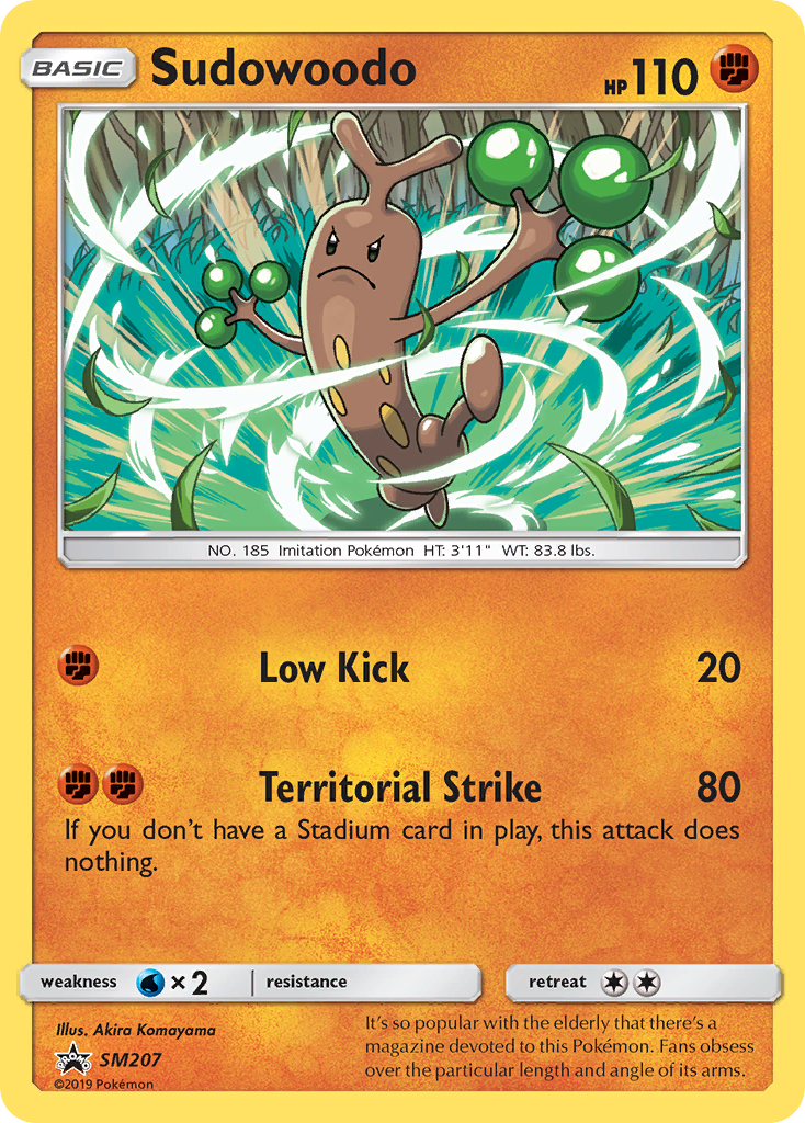 Sudowoodo (SM207) [Sun & Moon: Black Star Promos] | Exor Games Bridgewater