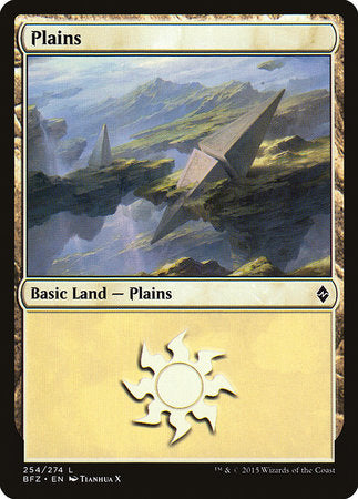 Plains (254) [Battle for Zendikar] | Exor Games Bridgewater