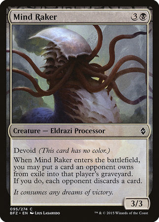 Mind Raker [Battle for Zendikar] | Exor Games Bridgewater