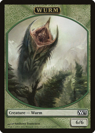 Wurm Token [Magic 2013 Tokens] | Exor Games Bridgewater