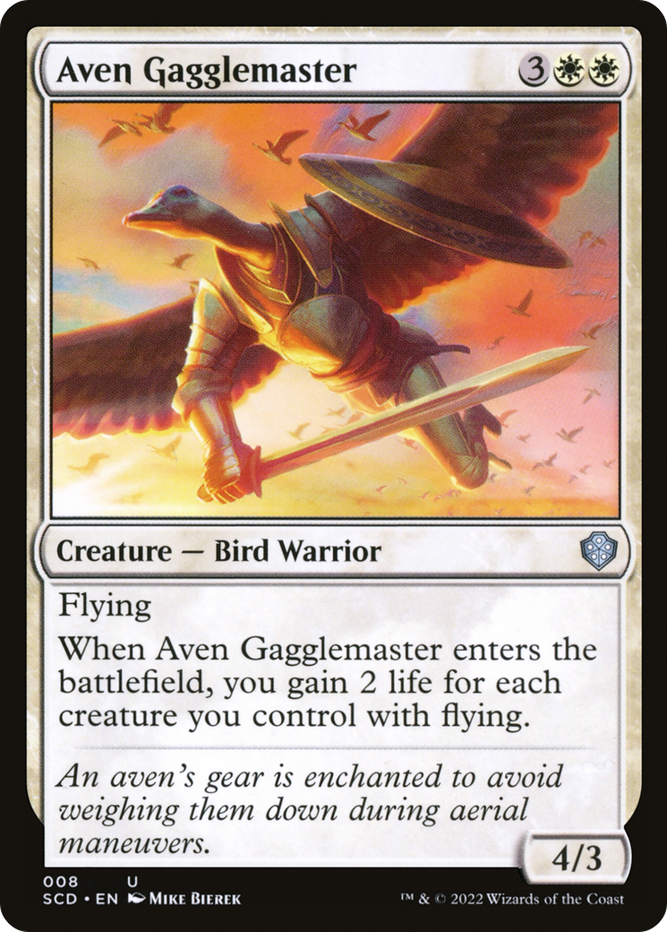 Aven Gagglemaster [Starter Commander Decks] | Exor Games Bridgewater