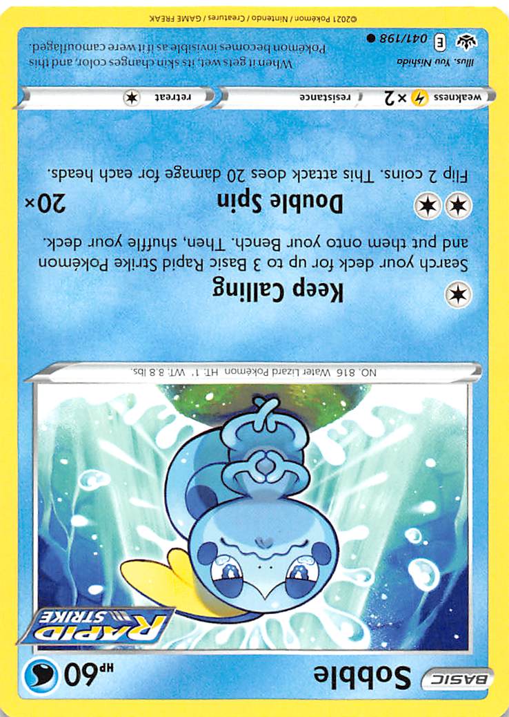 Sobble (041/198) [Sword & Shield: Chilling Reign] | Exor Games Bridgewater